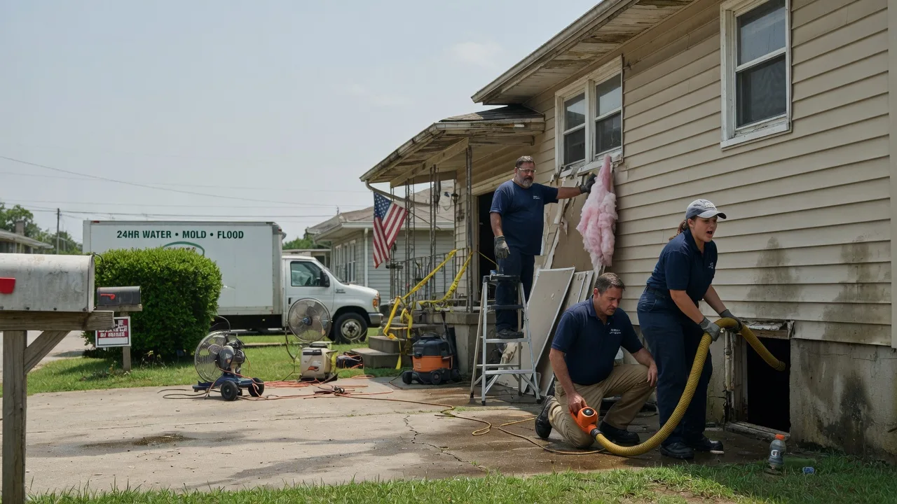 Water Damage Repair in Little Meadows, PA near me